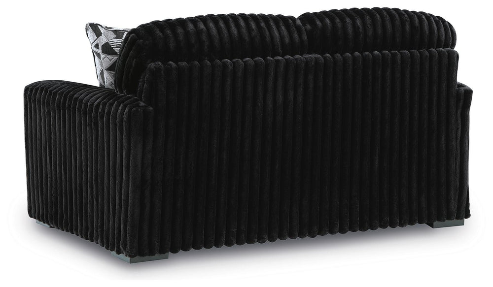 Midnight-Madness Loveseat - Black (4)
