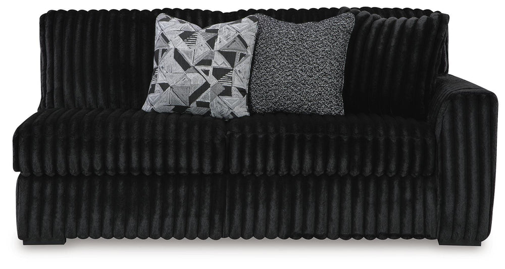 Midnight-Madness 3-Piece Sectional with Chaise - Onyx (11)