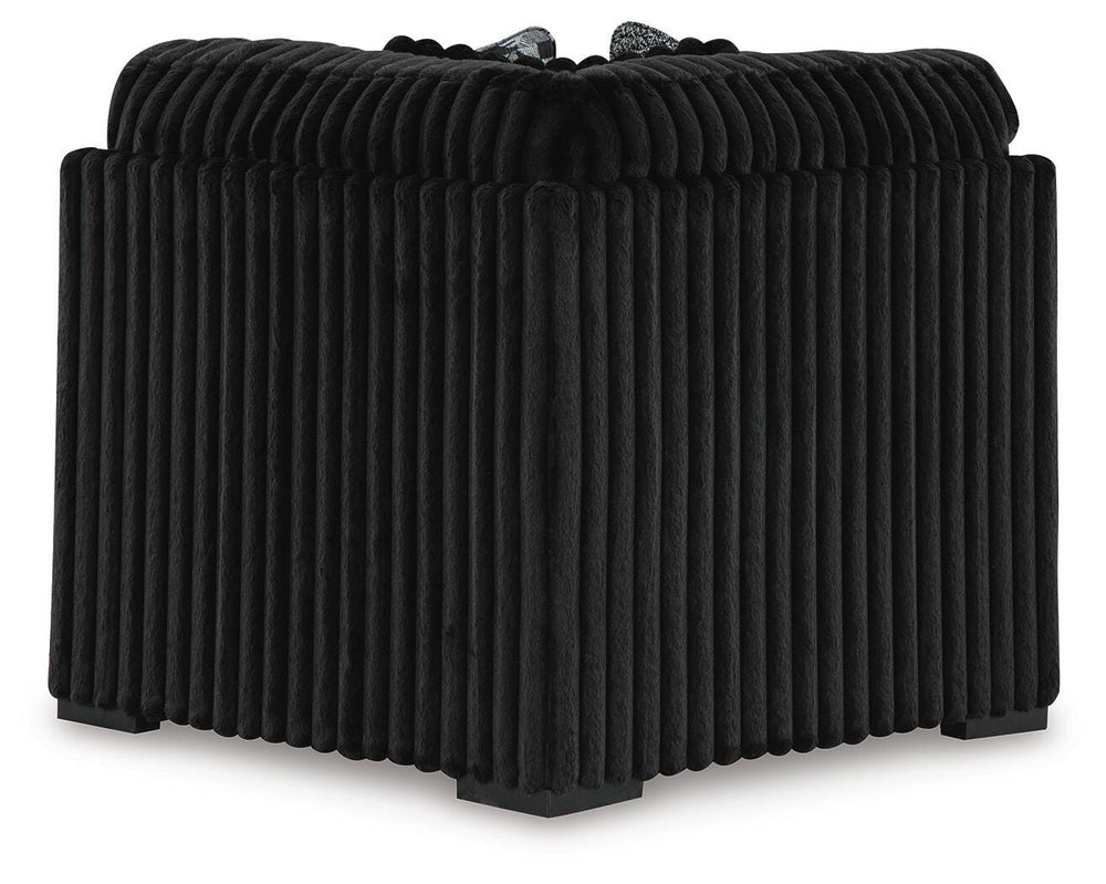 Midnight-Madness 3-Piece Sectional and Oversized Ottoman - Onyx (14)