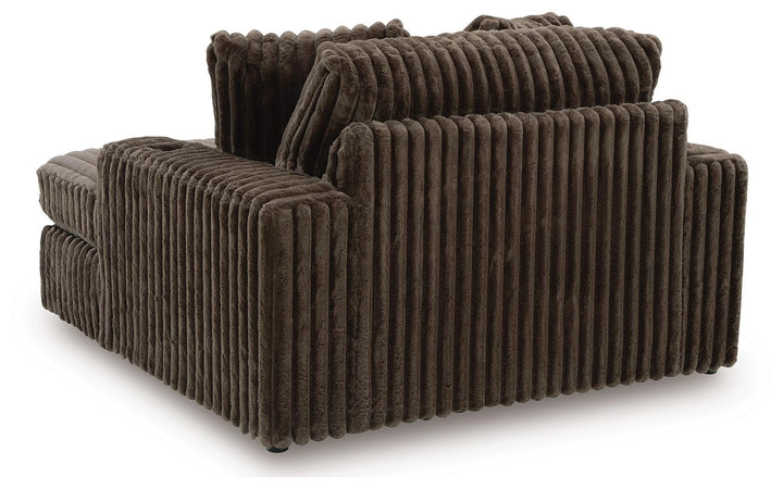 Midnight-Madness Oversized Chaise - Dark Brown (4)