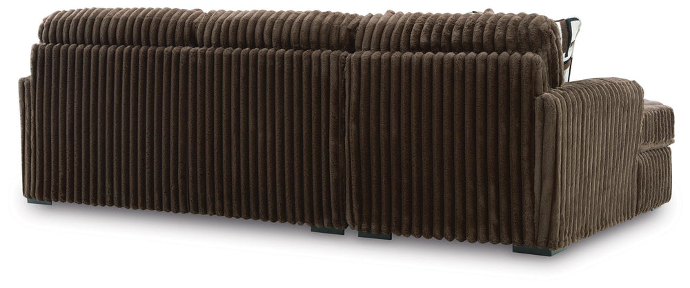 Midnight-Madness 2-Piece Sectional Sofa with Chaise - Chocolate (4)