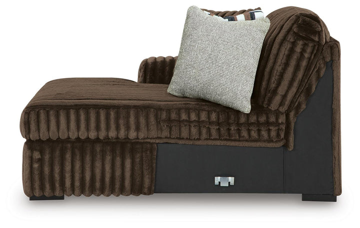 Midnight-Madness 3-Piece Sectional, Oversized Chair and Ottoman (5)