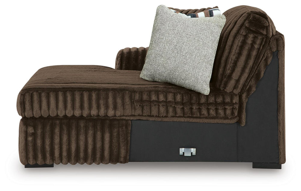 Midnight-Madness 3-Piece Double Chaise Sectional and Ottoman (8)