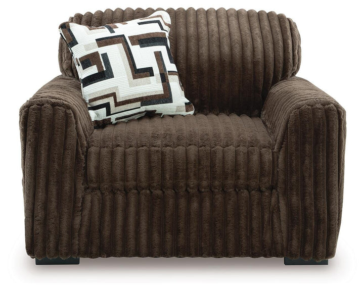 Midnight-Madness Oversized Chair - Dark Brown (3)