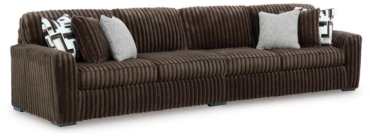 Midnight-Madness 2-Piece Sectional - Chocolate (1)