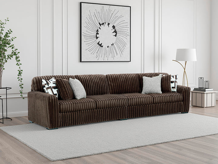 Midnight-Madness 2-Piece Sectional - Chocolate (2)