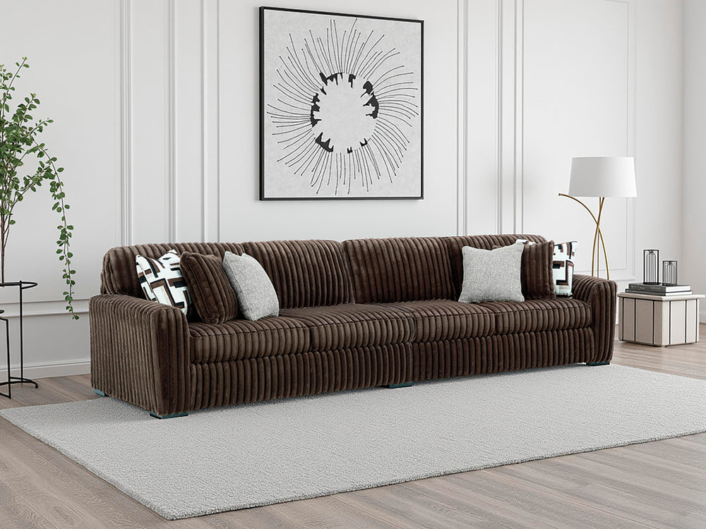 Midnight-Madness 2-Piece Sectional - Chocolate (2)