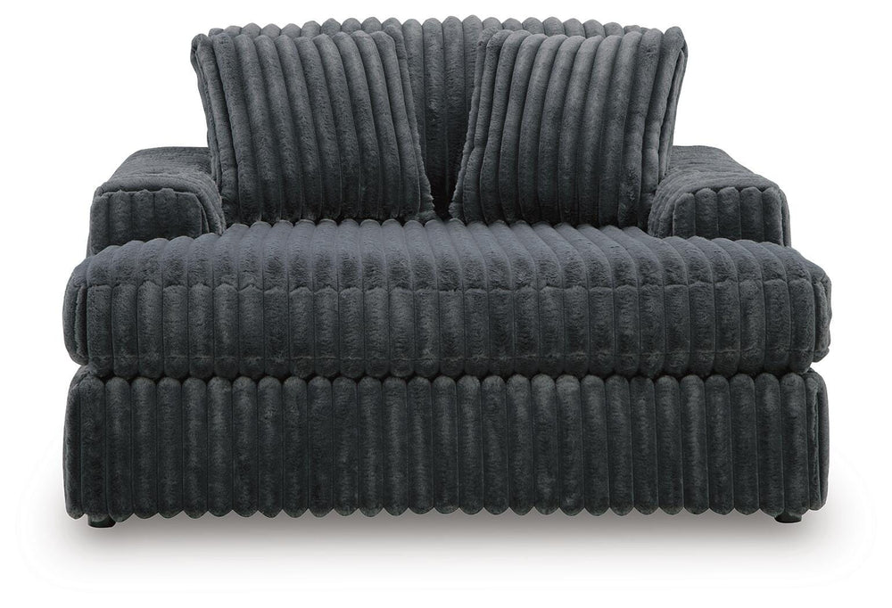 Midnight-Madness Oversized Chaise - Dark Gray (3)