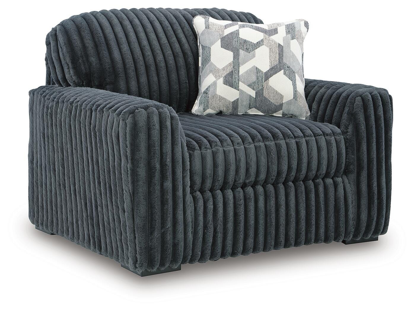 Midnight-Madness Oversized Chair - Dark Gray (1)