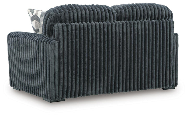Midnight-Madness Loveseat - Dark Gray (4)
