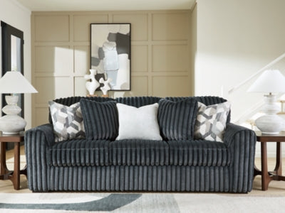 Midnight-Madness Sofa - Dark Gray | Ashley Furniture
