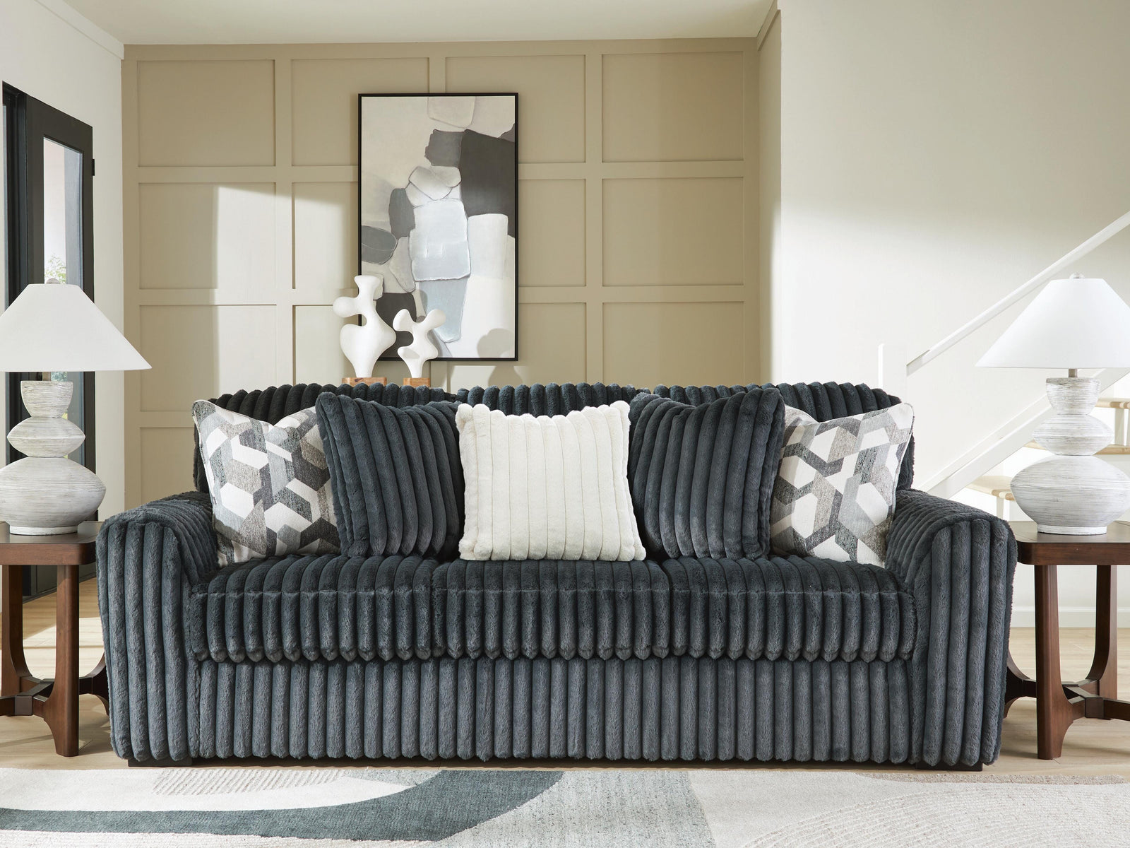 Midnight-Madness Sofa - Dark Gray (2)