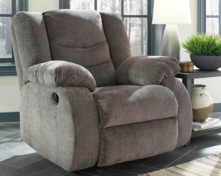 Tulen Reclining Sofa and Recliner - Gray (6)