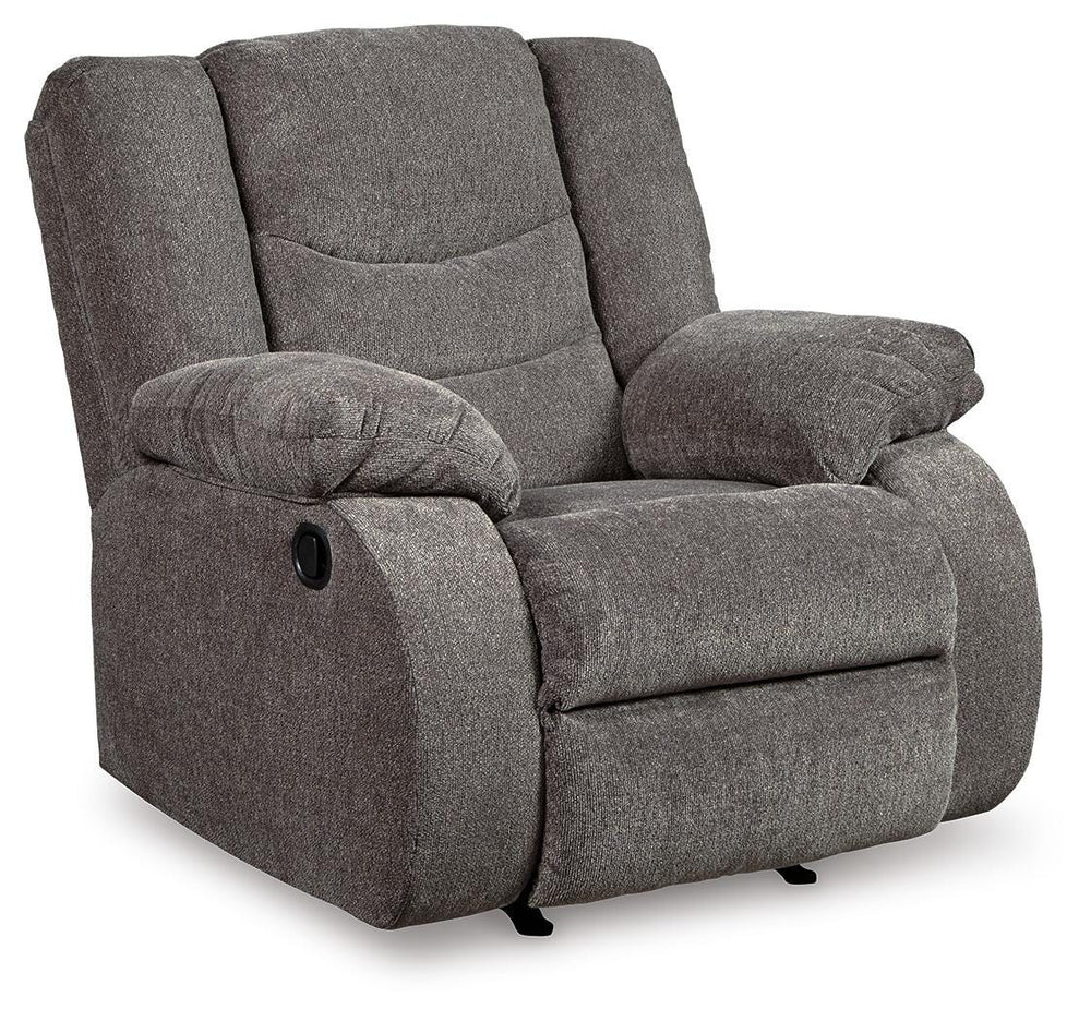 Tulen Reclining Sofa and Recliner - Gray (4)