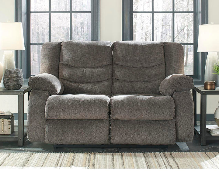 Tulen Reclining Loveseat - Gray (2)
