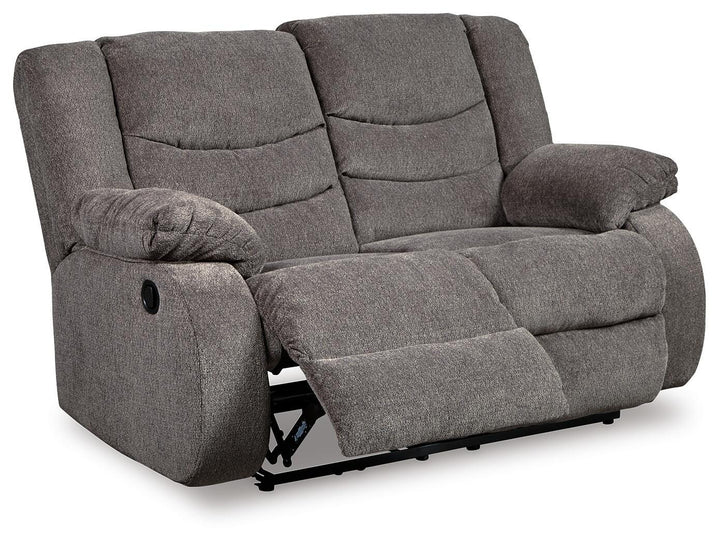 Tulen Reclining Loveseat - Gray (3)