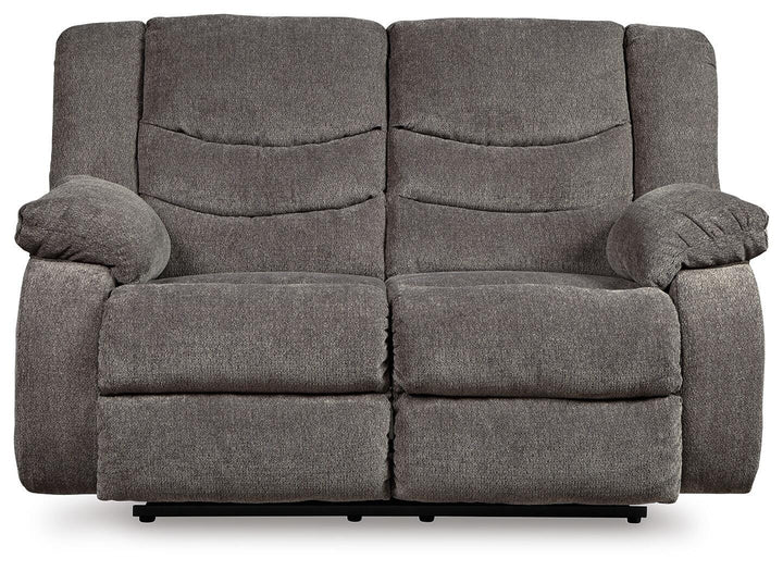 Tulen Reclining Loveseat - Gray (1)