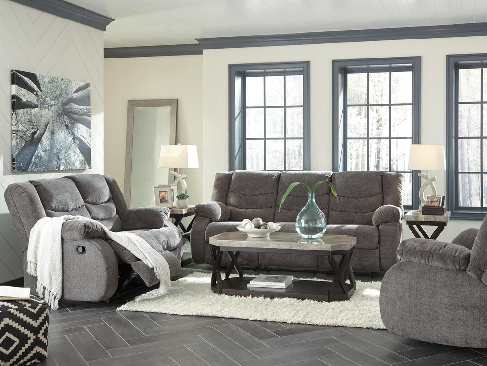 Tulen Reclining Sofa - Gray (6)