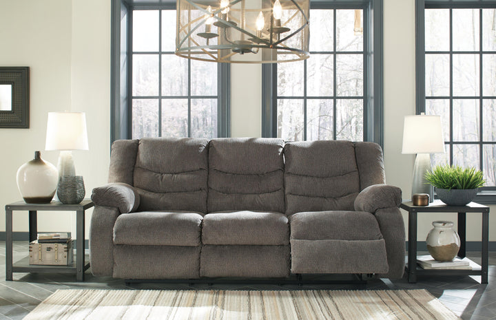 Tulen Reclining Sofa - Gray (4)