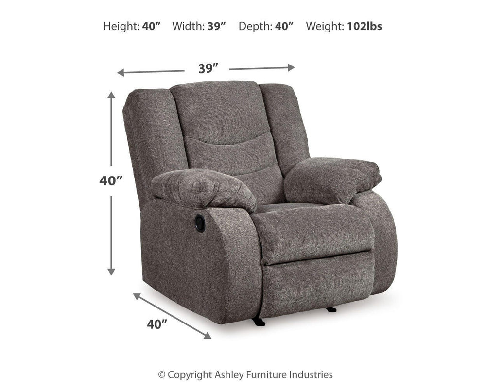 Tulen Recliner - Gray (4)