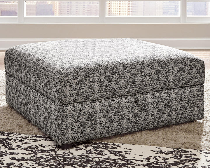 Kellway Ottoman With Storage - Beige (2)