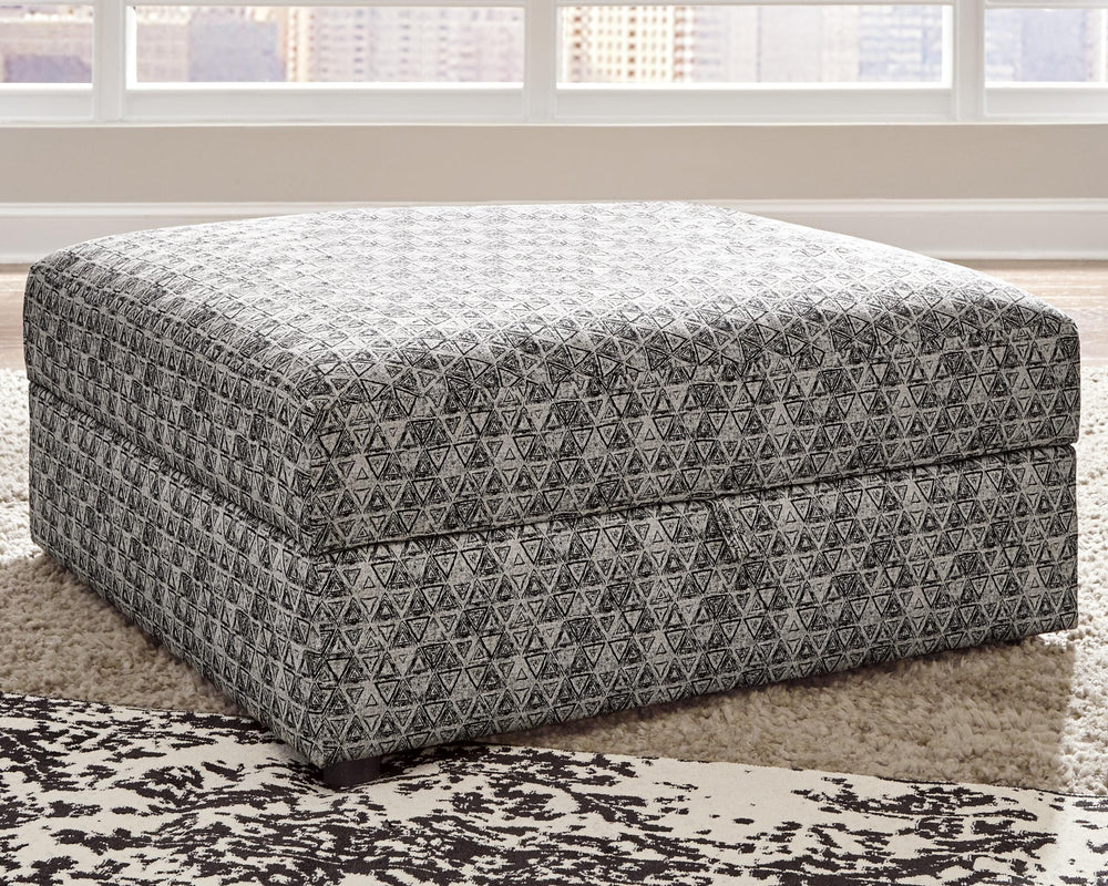 Kellway Ottoman With Storage - Beige (2)