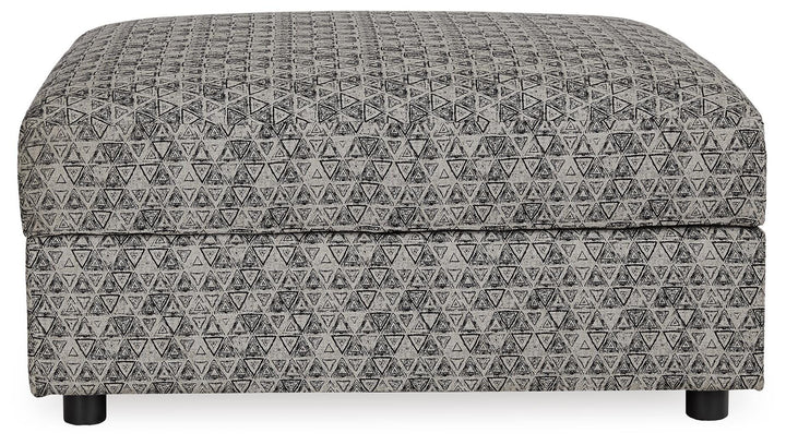 Kellway Ottoman With Storage - Beige (3)