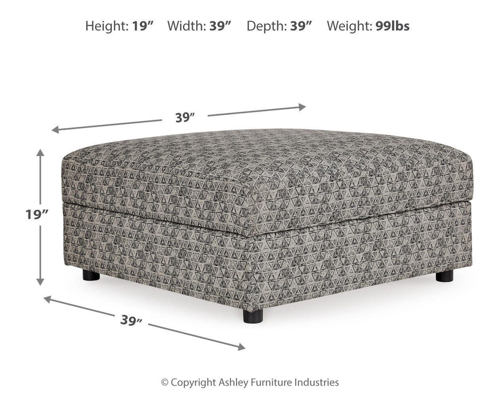 Kellway Ottoman With Storage - Beige (4)