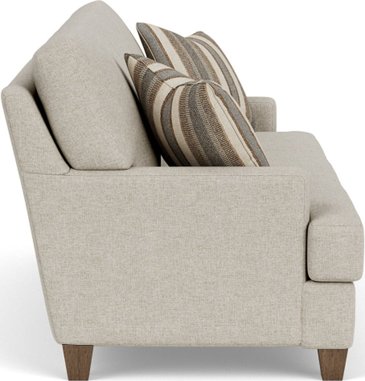 Flexsteel 5015-31 Moxy  Fabric Sofa  Beige