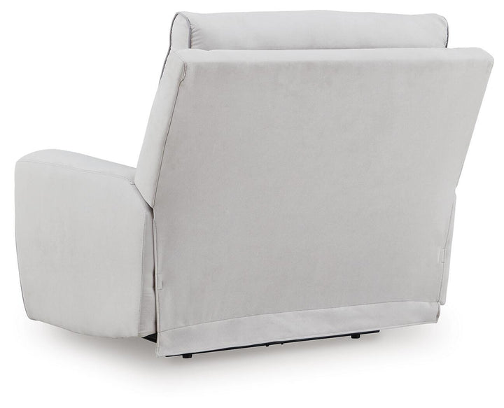 Social Pointe Power Recliner - Gray (5)