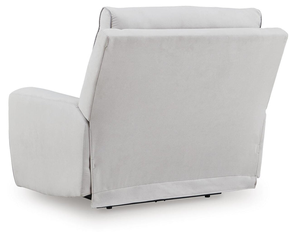 Social Pointe Power Recliner - Gray (5)