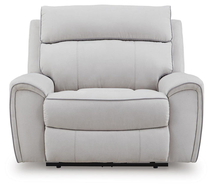 Social Pointe Power Recliner - Gray (4)