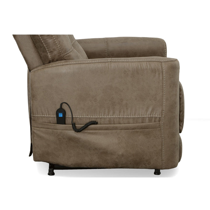 Kenner Power Lift Recliner With Power Headrest &amp; Lumbar Sand