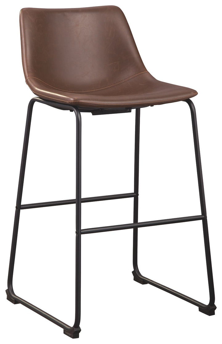 Centiar - Tall UPH Barstool (Set of 2) - Brown