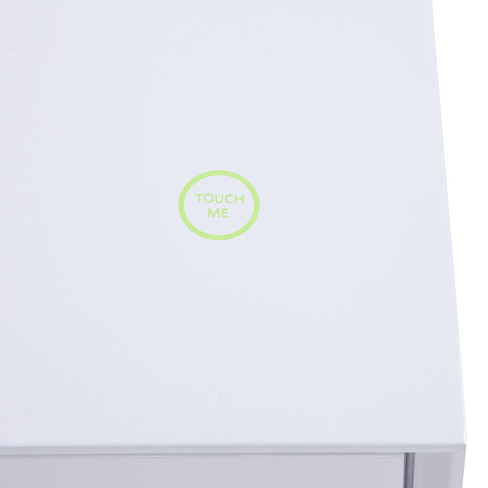 Raceloma - TV Stand - White & Chrome