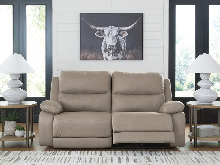Narwhal Place 2-Piece Reclining Loveseat - Beige (3)