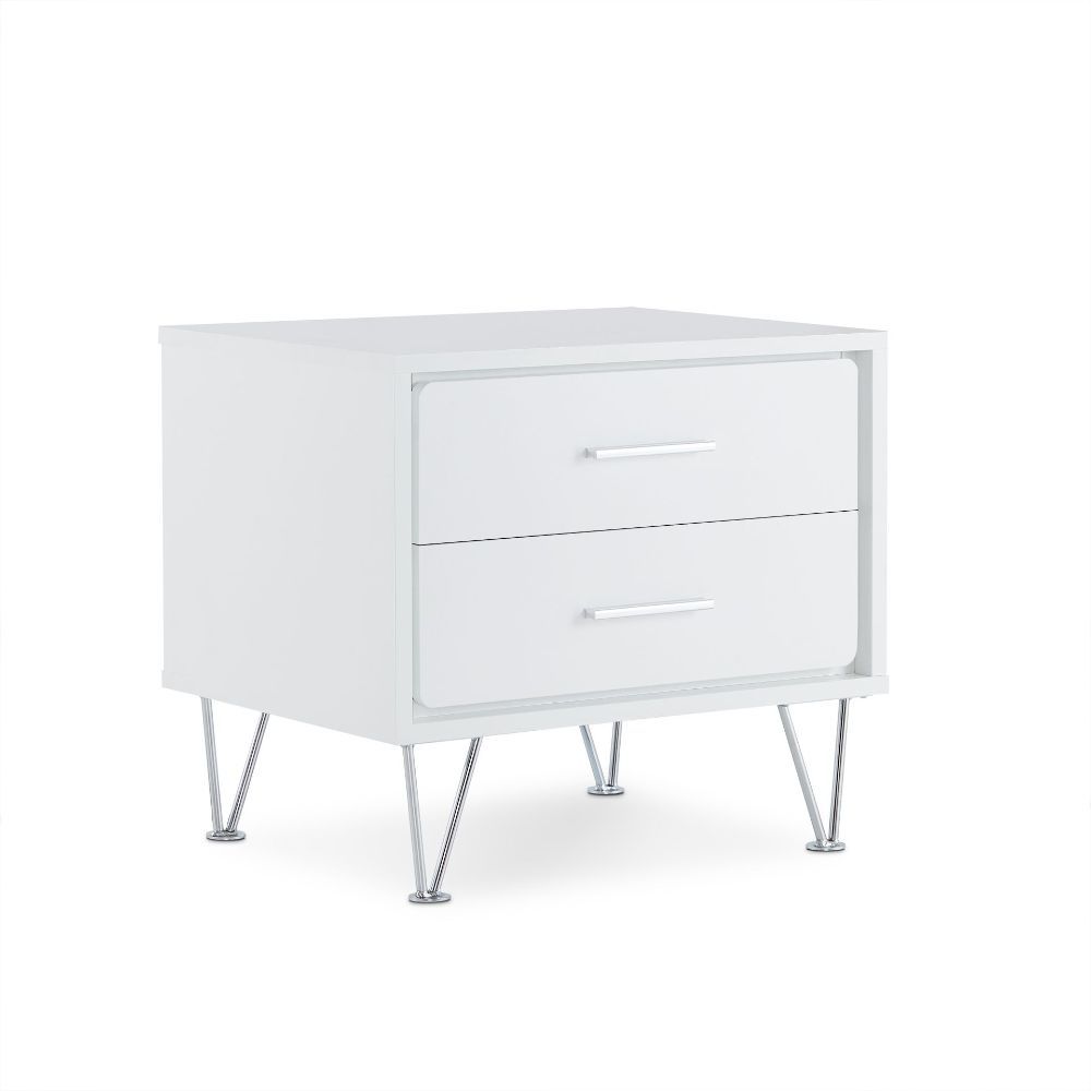 Deoss - Accent Table - White