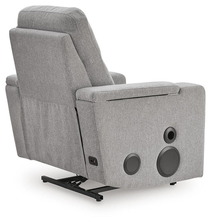 Pineland Power Glider Recliner with Audio System - Gray (7)