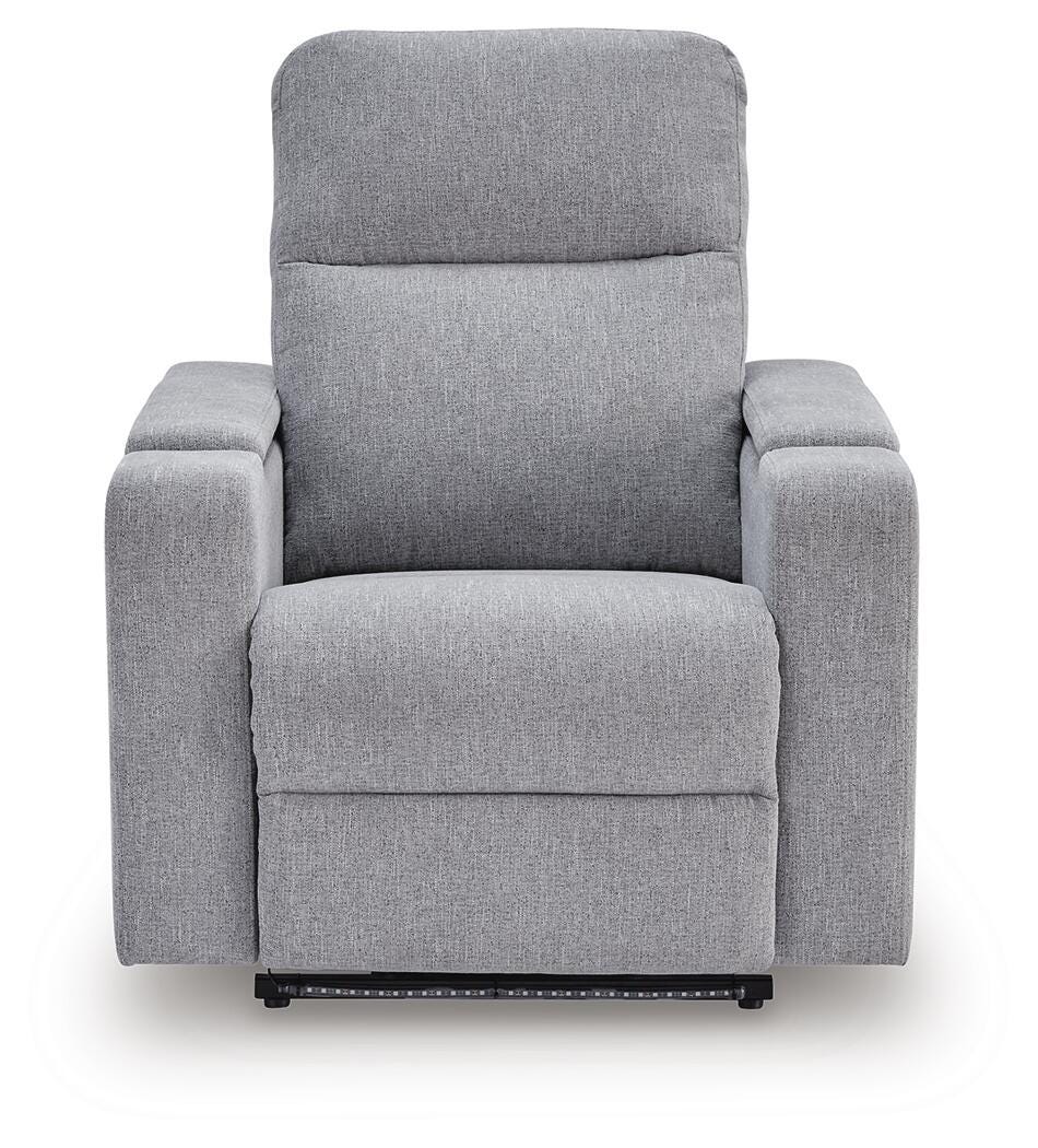 Pineland Power Glider Recliner with Audio System - Gray (5)