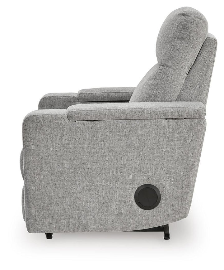 Pineland Power Glider Recliner with Audio System - Gray (8)