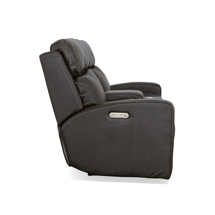 Cody Power Reclining Loveseat With Console &amp; Power Headrests Shadow