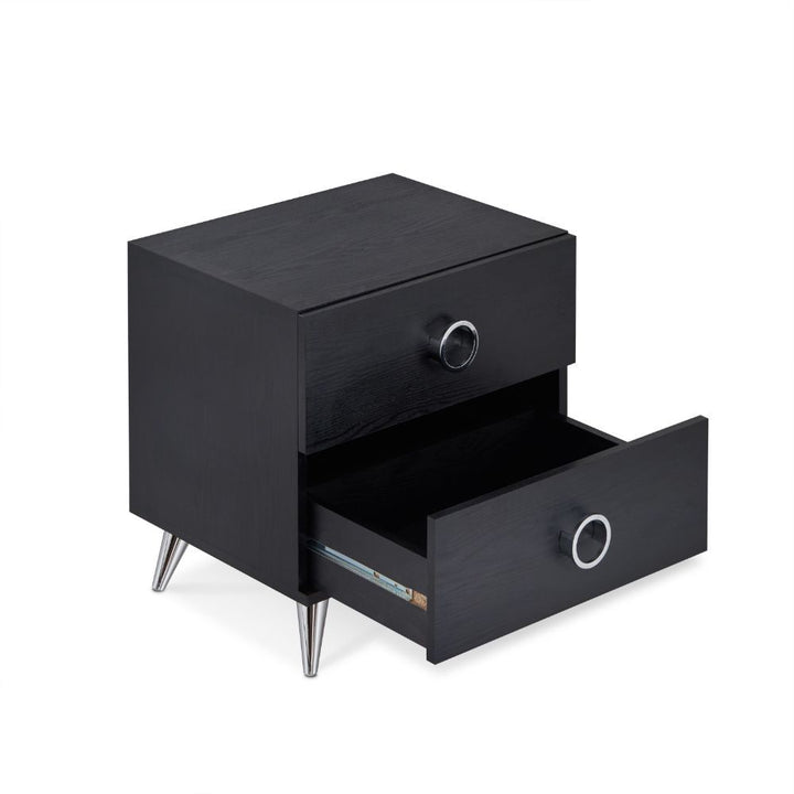 Elms - Accent Table - Black
