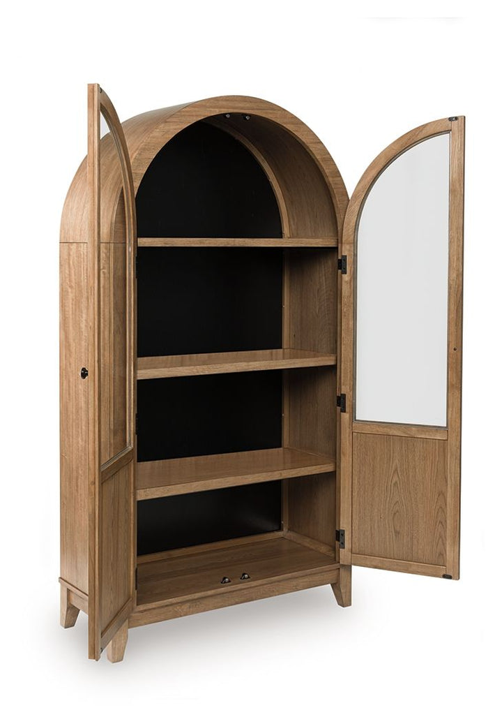 Dagandale - Accent Cabinet - Natural / Black