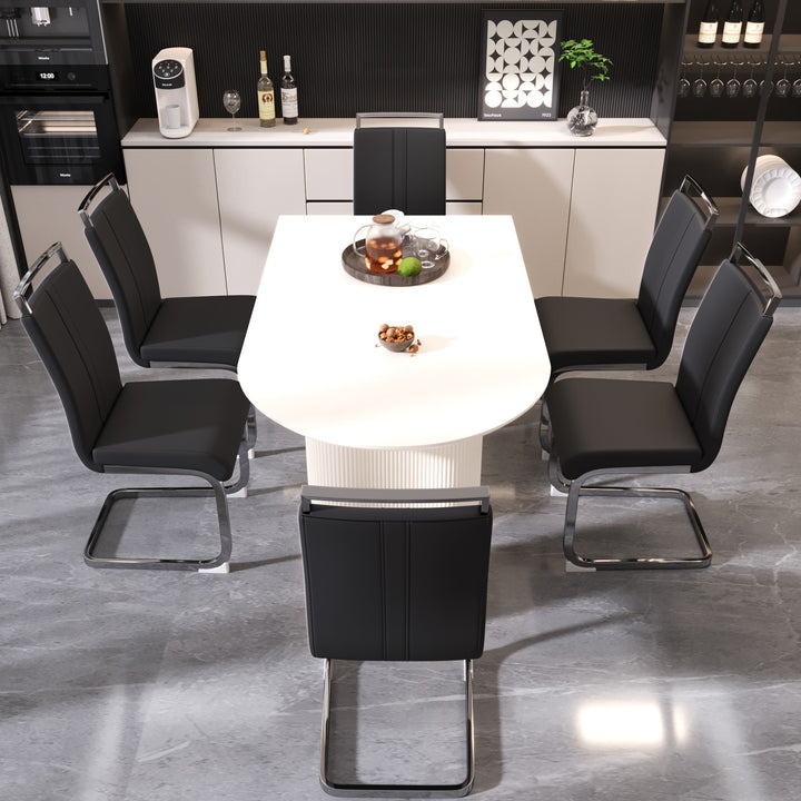medieval-modern-black-dining-table-set-7-piece
