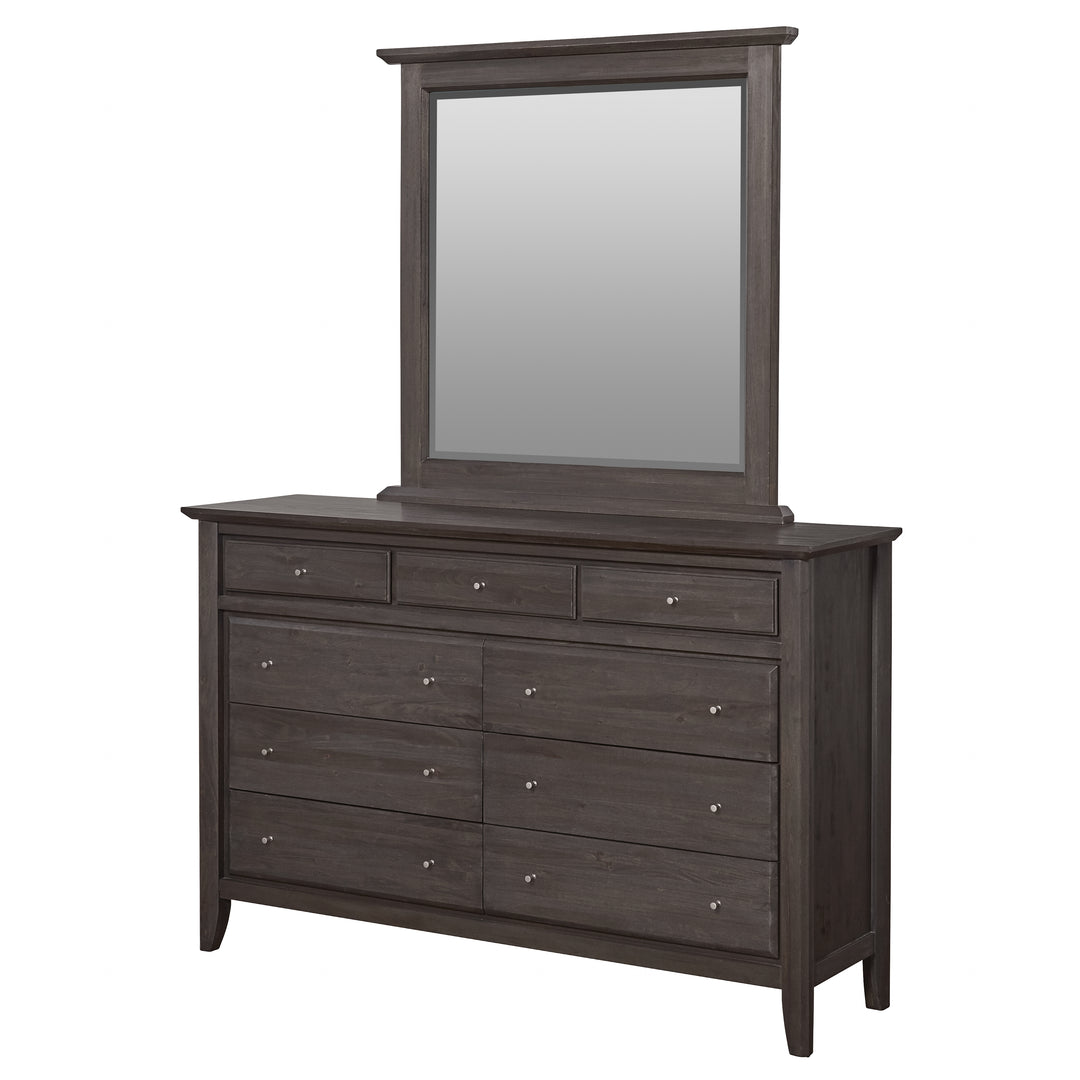 Modus Furniture 1X5782 City Ii Nine Drawer Dresser In Basalt Gray