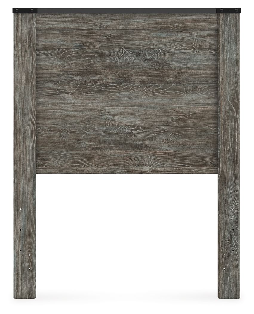 Frandern - Twin Panel Headboard - Gray by Ashley Furniture product image