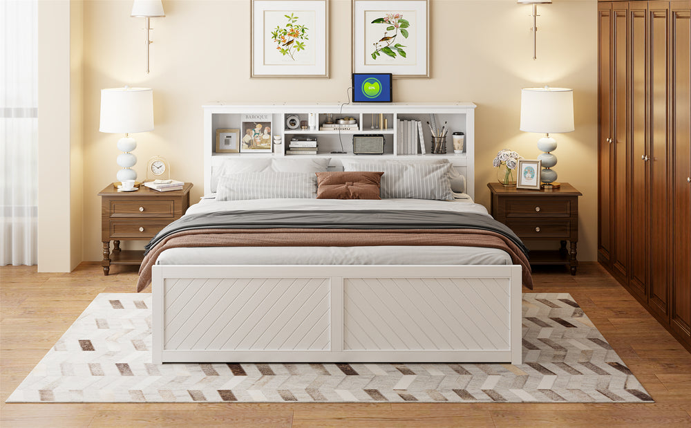 king-size-wood-platform-bed-with-storage-headboard-usb-and-drawers-white