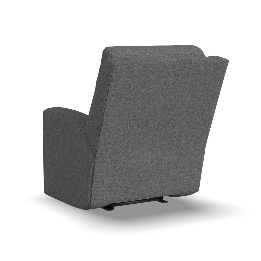 Score Power Recliner With Power Headrest & Lumbar Dark Gray