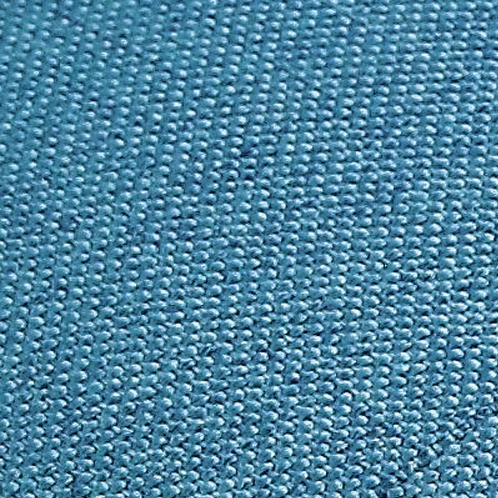 Charla - Bench - Light Blue Fabric & Oak