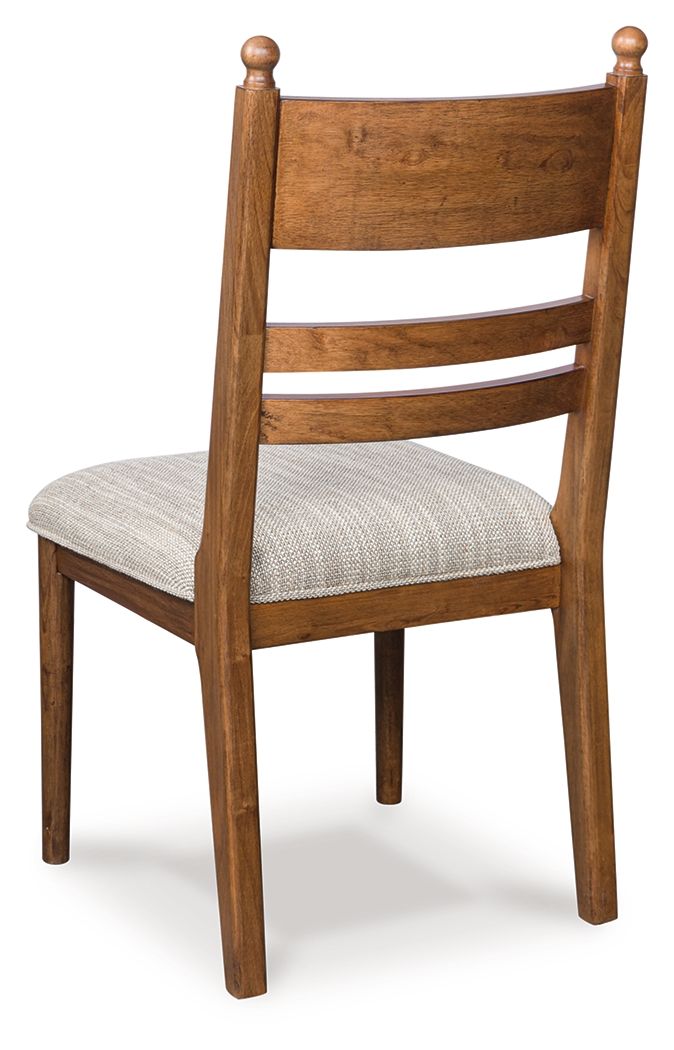 Greddinton - Dining Upholstered Side Chair (Set of 2) - Brown by Ashley Furniture product image